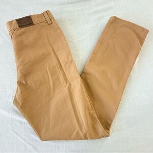 Roughrider by Circle T Vintage Goldenrod Brown Bareback Jeans USA Sz 15/16 X 34